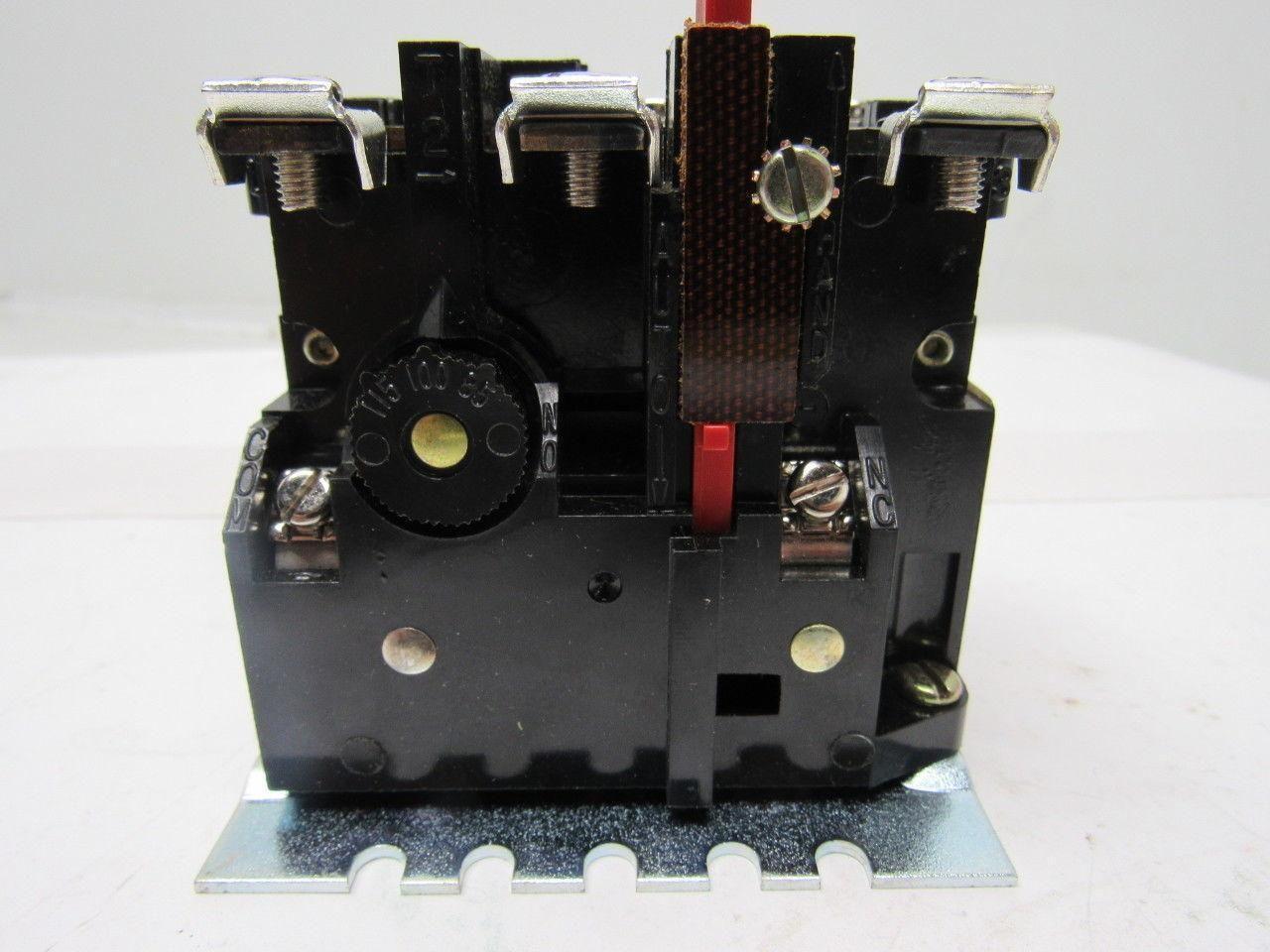 RELIANCE 704263-R AN13P J Thermal Overload Relay 3 Pole NEMA 1 Non Compensated