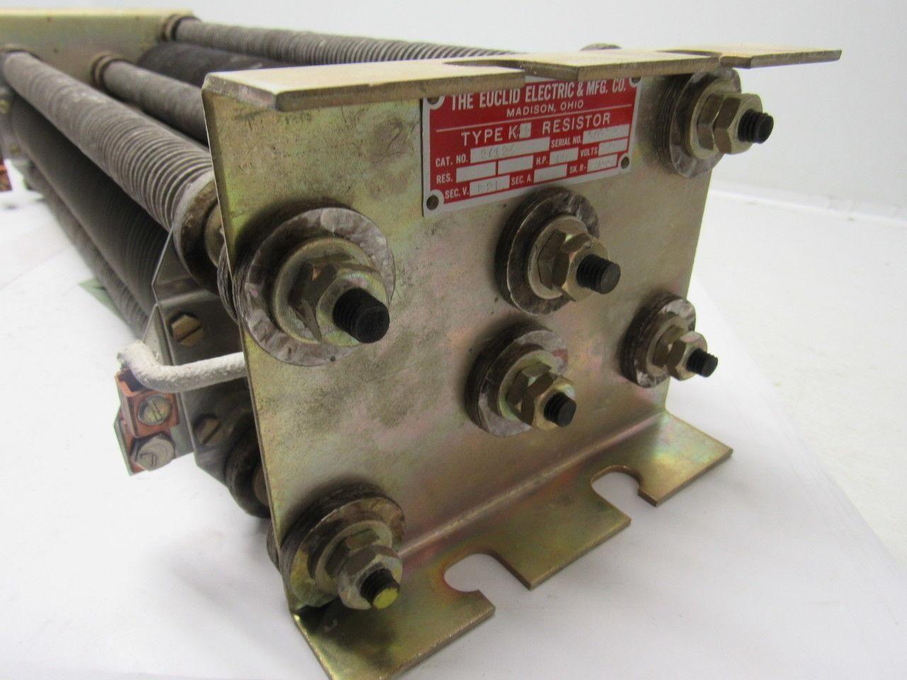 EUCLID ELEC. 2Y126 K2 Resistor 10HP 230V DC SEC V BRL Vintage New Shipped 1967 !