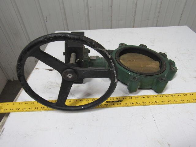 Stockham LG722-BS3-E 8" Lug Type Butterfly Valve W/Manual Hand Wheel Actuated