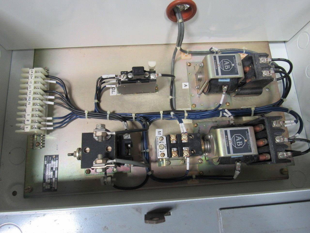 A-B Allen Bradley Cat. 814194/1 Bul. 268 Vintage 5hp 240VDC Motor Control