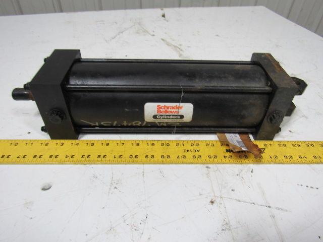 Schrader Bellows FAE118421 Pneumatic Air Tie Rod Cylinder 4" Bore 11" Stroke