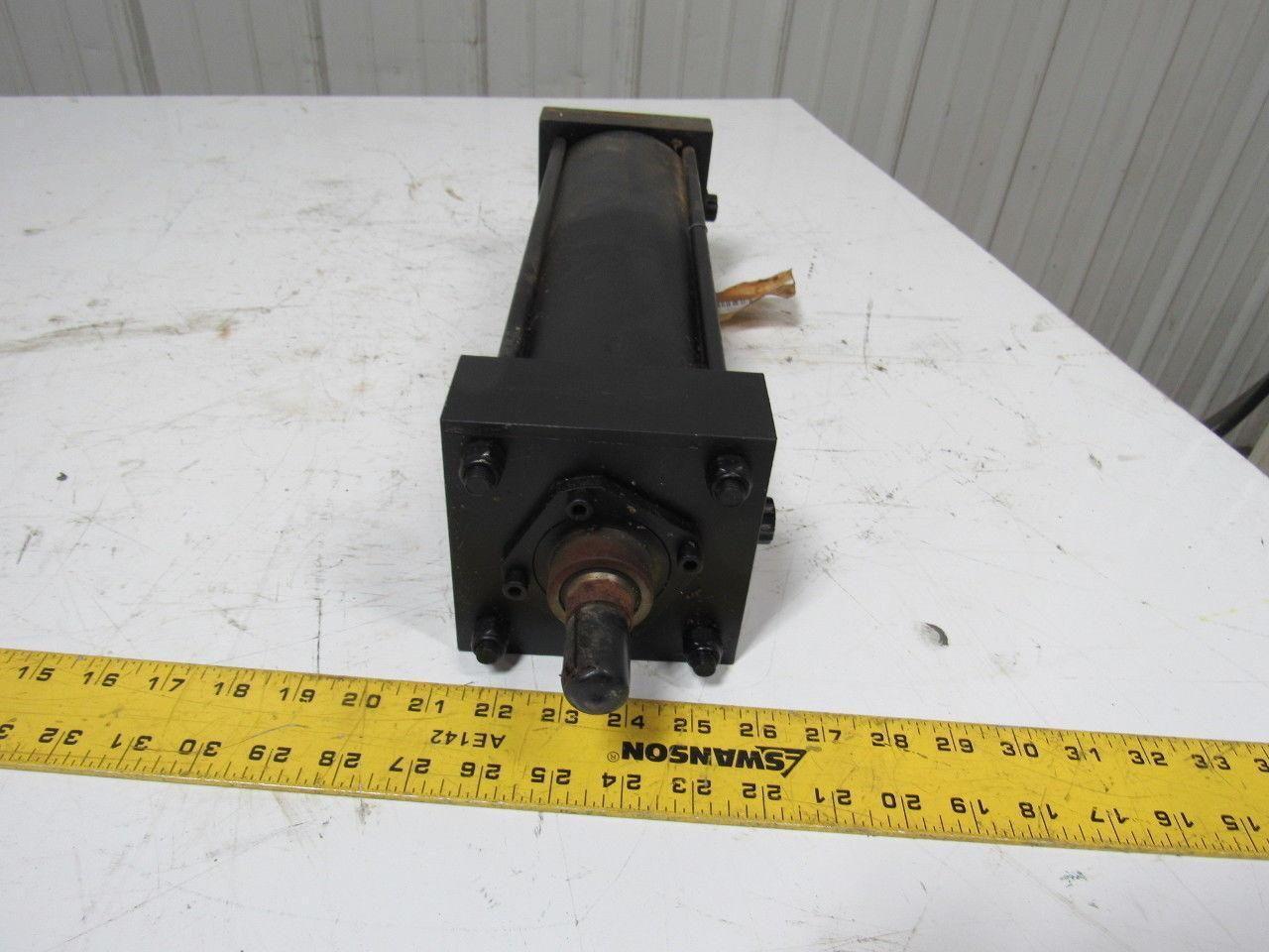 Schrader Bellows FAE118421 Pneumatic Air Tie Rod Cylinder 4" Bore 11" Stroke