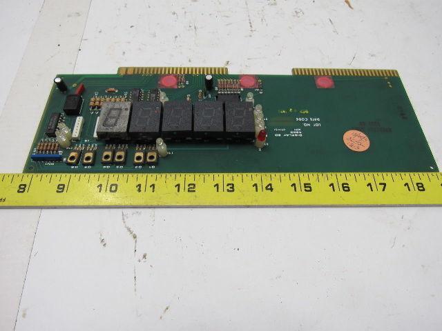 Streeter Amet 0711151 6065011 Rev F LED Display Board 4500 Circuit Board Card