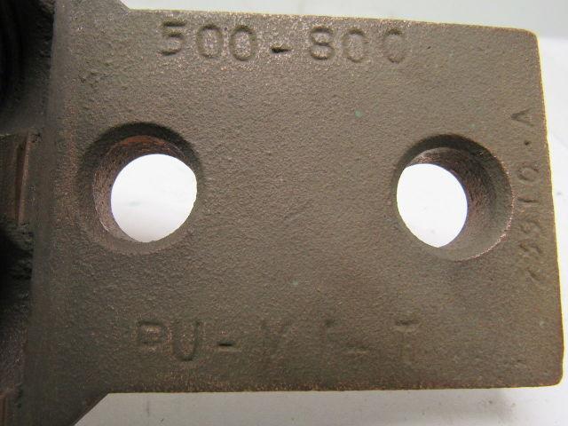 PU-VI-T 500-800 MCM Bronze 2 Hole Mechanical Connector Lug