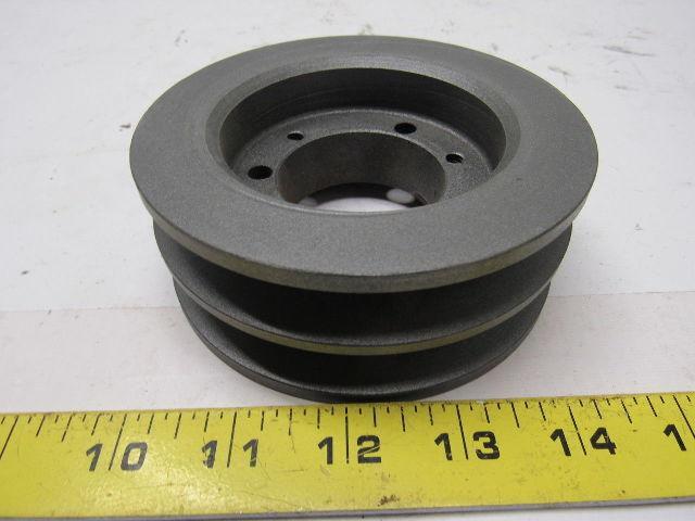 T. B. Woods 4 2 2B SH V-Belt Pulley Sheave 1-13/16" Bore
