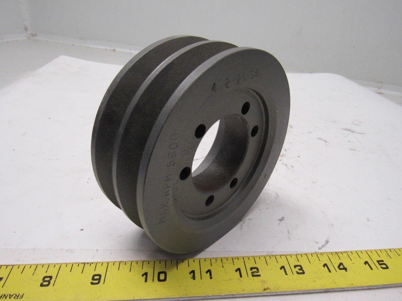 T. B. Woods 4 2 2B SH V-Belt Pulley Sheave 1-13/16" Bore