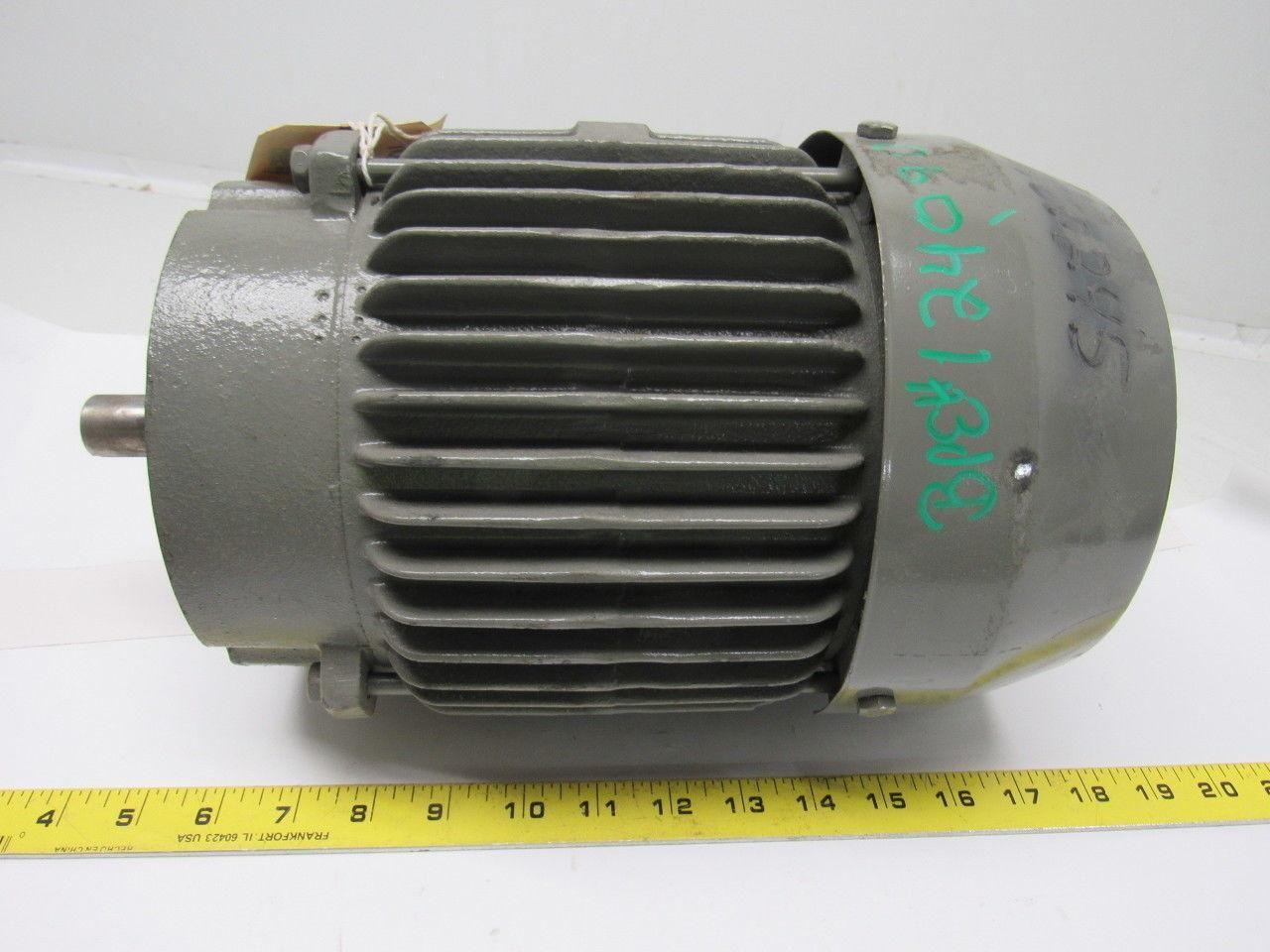 Toshiba B0014FLC2AM02 1 HP 1730 RPM 3 PH 230/460V Electric Motor