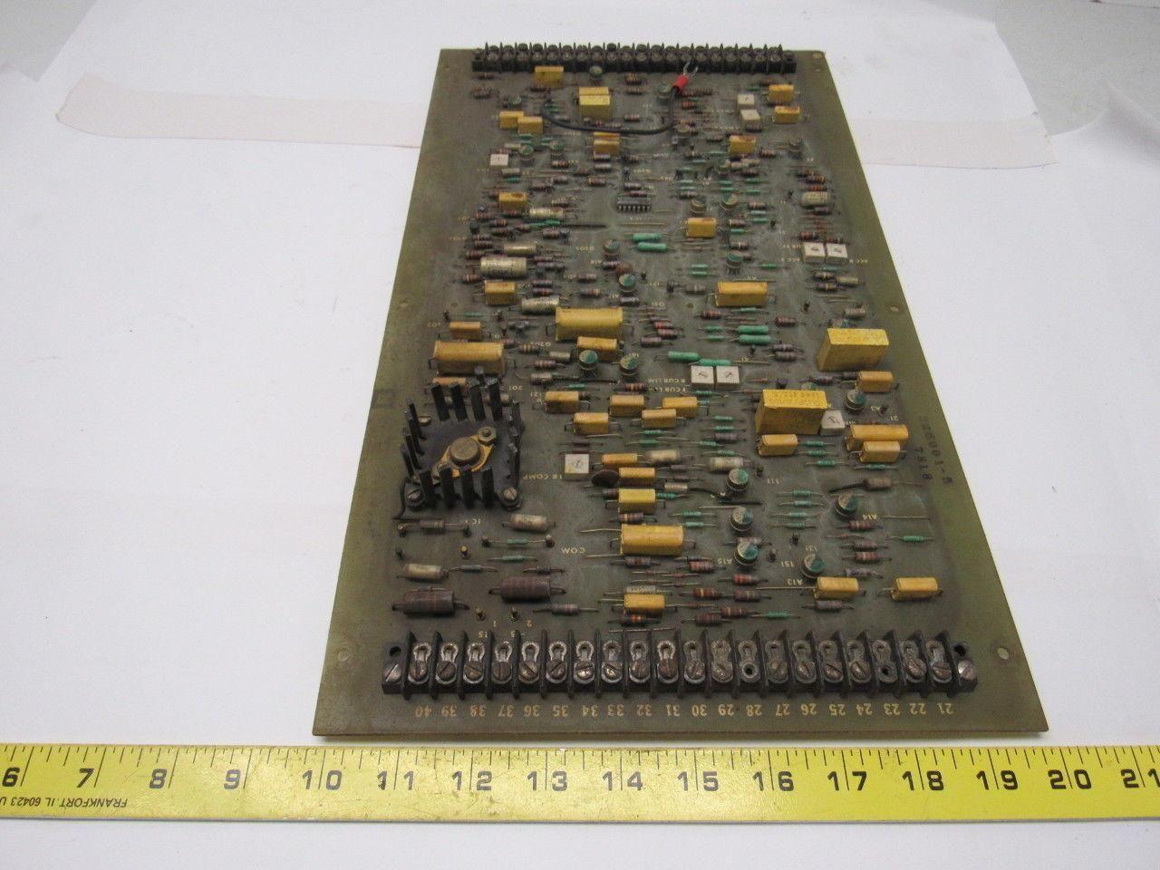 Robicon 571006B Circuit Board Card PCB