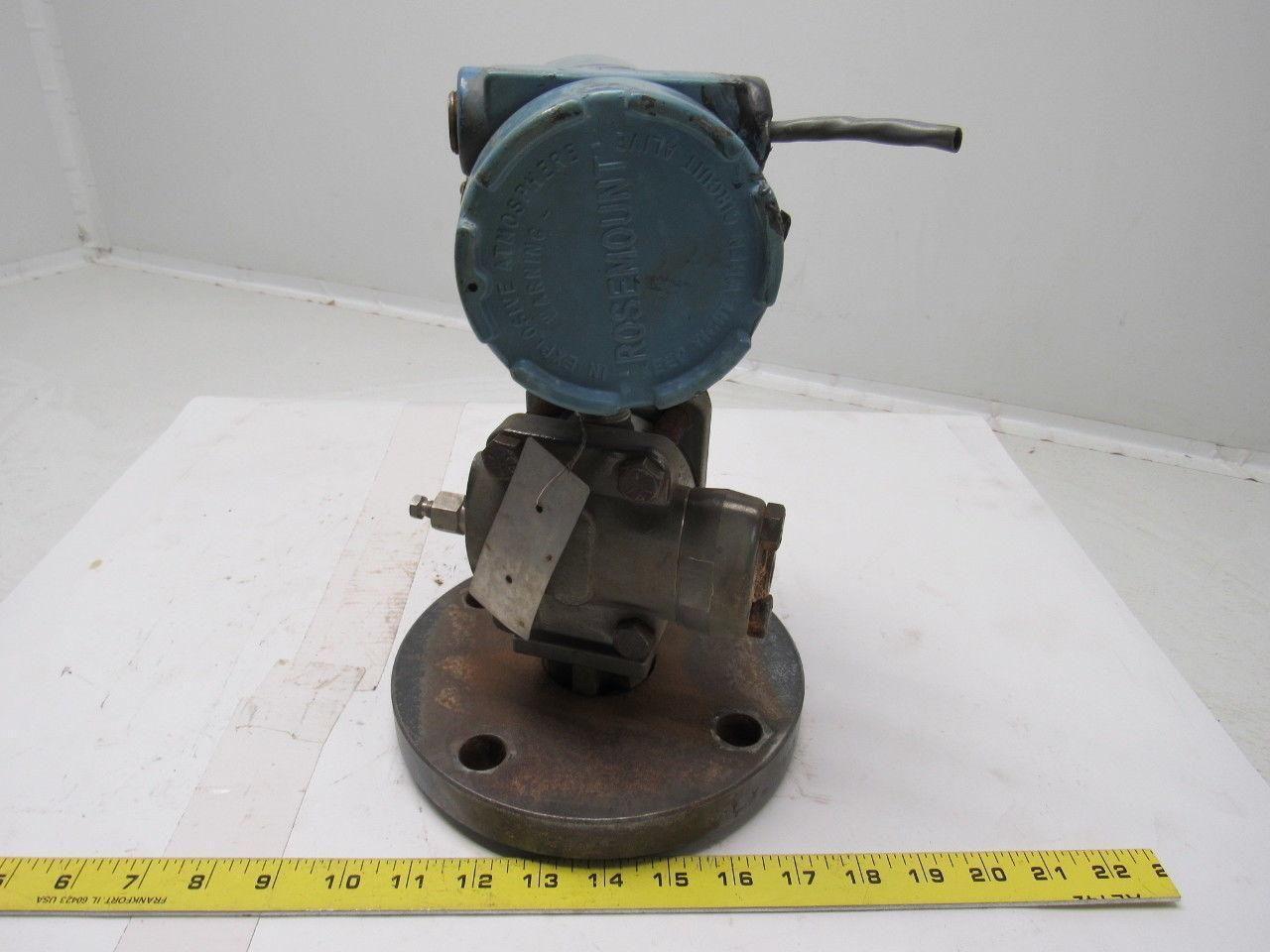 Rosemount 1151LT5EA0A2AFM1 Pressure Transmitter 0-204 In. WC 285PSI