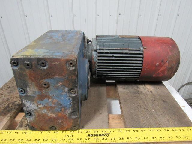SEW-EURODRIVE FA70DV112M8/2BMHR Parallel Shaft Helical Gear Box 84.59:1 Ratio