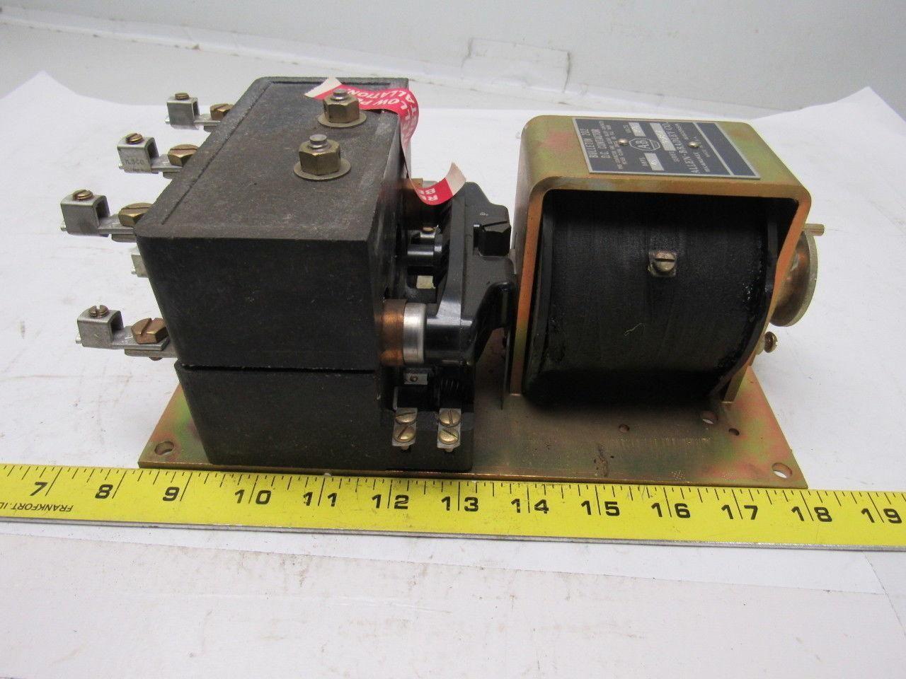 A-B Allen Bradley 987857 Bulletin 202 DC Contactor Size 2 45A 250 VDC