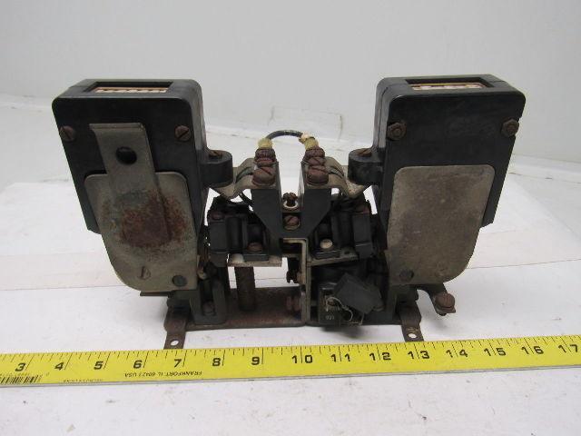 GE General Electric 2D01FFA002 DS303A DC Contactor 600V 50A