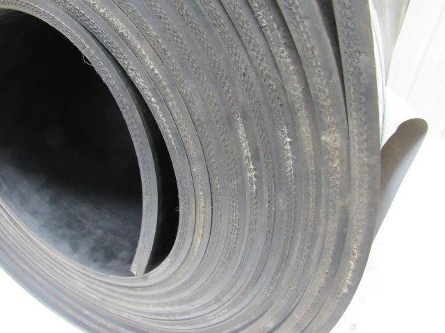 4-Ply Grade 1 Extreme Duty Black Smooth Rubber Conveyor Belt 1/2"Tx34'Lx24"W