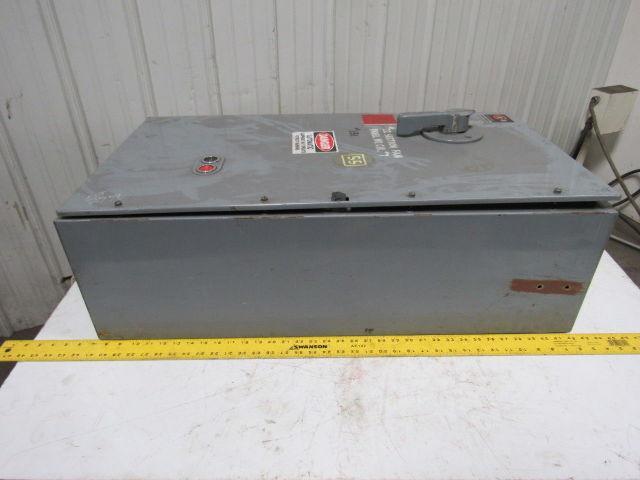 Cutler Hammer AC Magnetic Motor Controller Starter Combination 100Hp 200A 600V