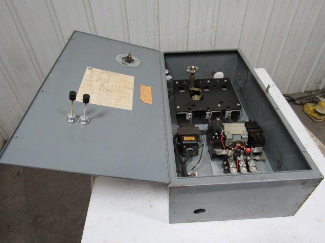 Cutler Hammer AC Magnetic Motor Controller Starter Combination 100Hp 200A 600V