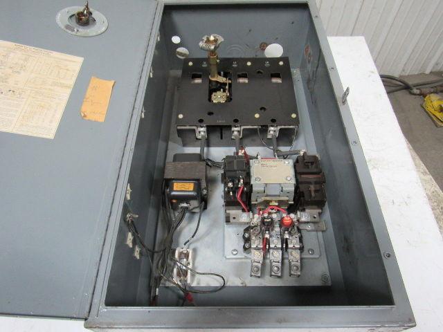 Cutler Hammer AC Magnetic Motor Controller Starter Combination 100Hp 200A 600V