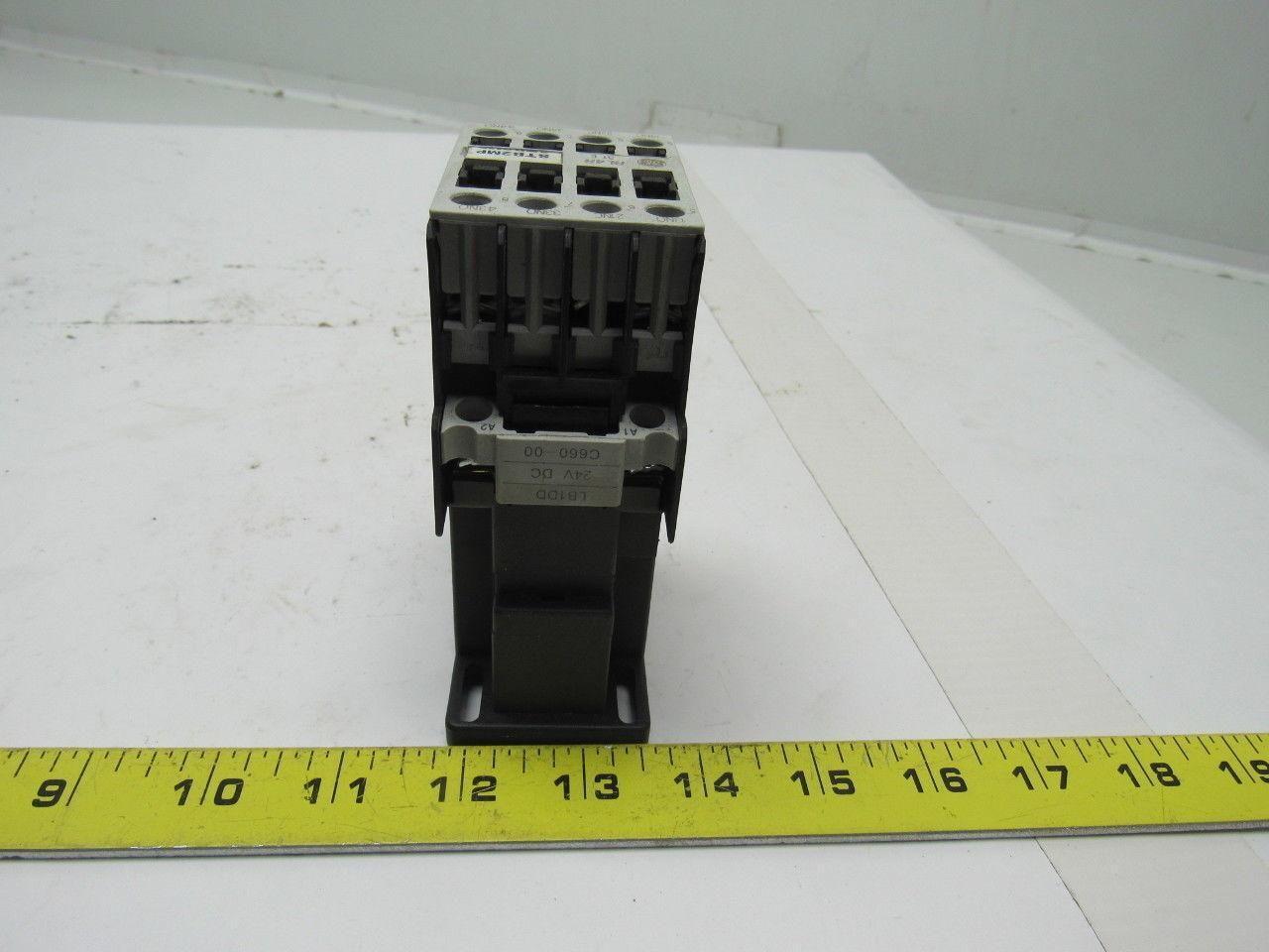 GE General Electric RL4RD031T Mod 1 24 VDC Coil Control Relay Contactor Lot of 3