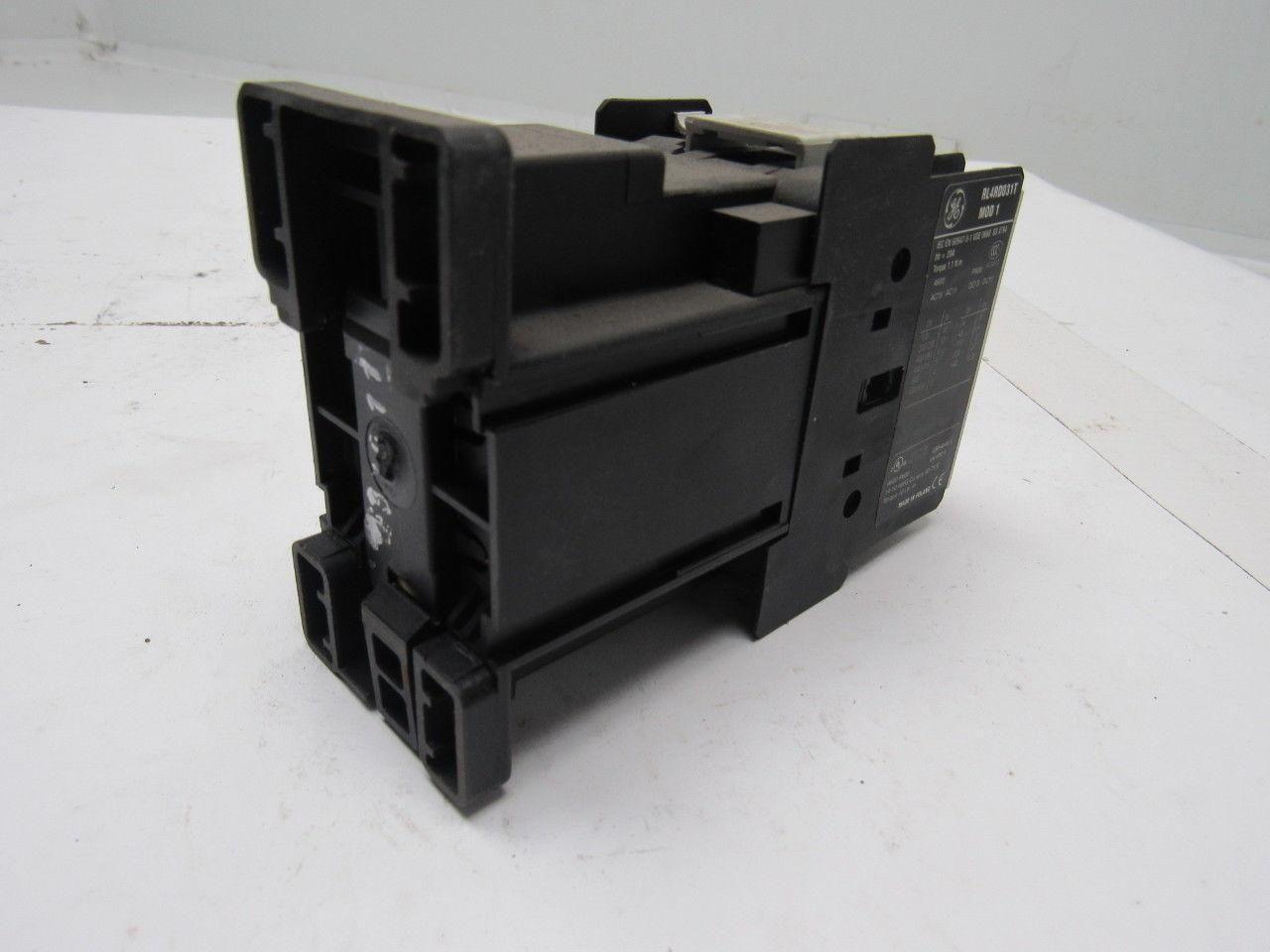 GE General Electric RL4RD031T Mod 1 24 VDC Coil Control Relay Contactor Lot of 3