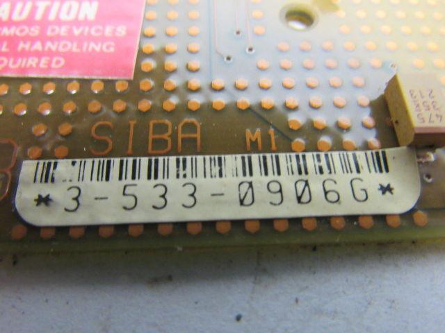 Cincinnati Milacron SIBA 3-533-0906G Rev + Communications Board Card Sabre CNC
