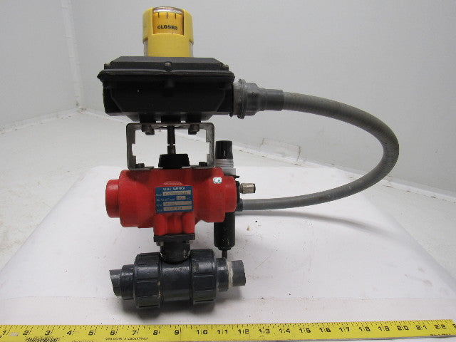 Ashi/America B79PFSW115AST 1" Valve Pneumatic Actuator Assembly Spring Return