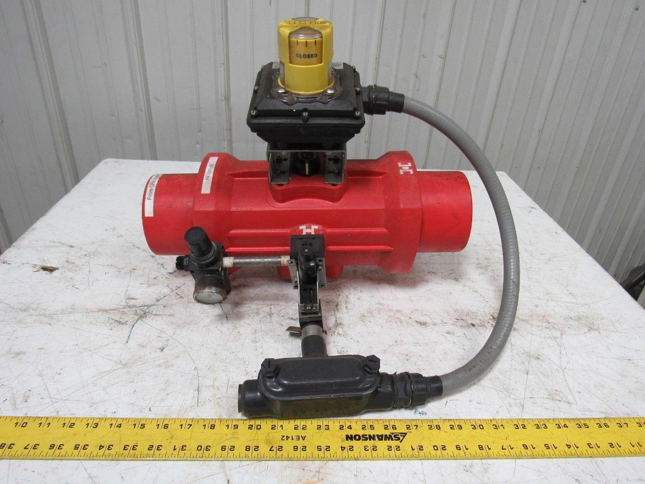 Ashi/America E79M2PESW115A Pneumatic Actuator Air To Spring Max 120 Psi 1911 lb