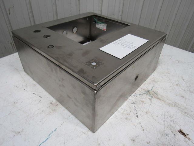 Hoffman CSD20208SS 20x20x8" Stainless Steel Electrical Enclosure W/Backplate
