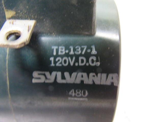 Sylvania TB-137-1 120VDC Coil