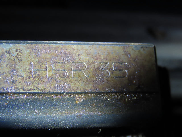 Cincinnati Milacron Sabre 750 X Axis Linear Rail & Bearing Blocks 56" OAL