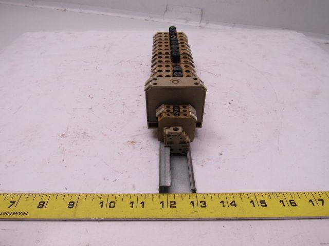 Klippon SAK S3/32 Terminal Block Din Rail Mount Connector Fuse Lot of 29 Blocks