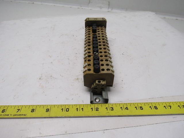 Klippon SAK S3/32 Terminal Block Din Rail Mount Connector Fuse Lot of 29 Blocks