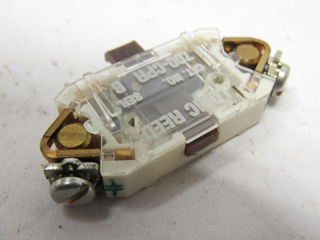 A-B Allen Bradley 700-CRP Contact Logic Reed 150VAC 1NO/1NC & 1NC/1NO