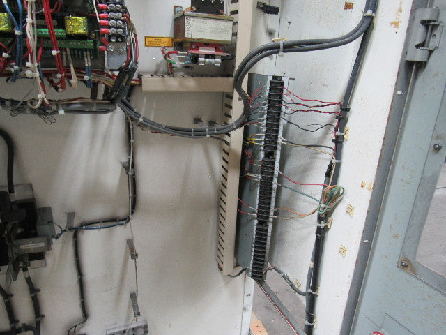 GE 7VNES030CDO1 50HP Adjustable Speed AC Drive System In Cabinet 500V 127A