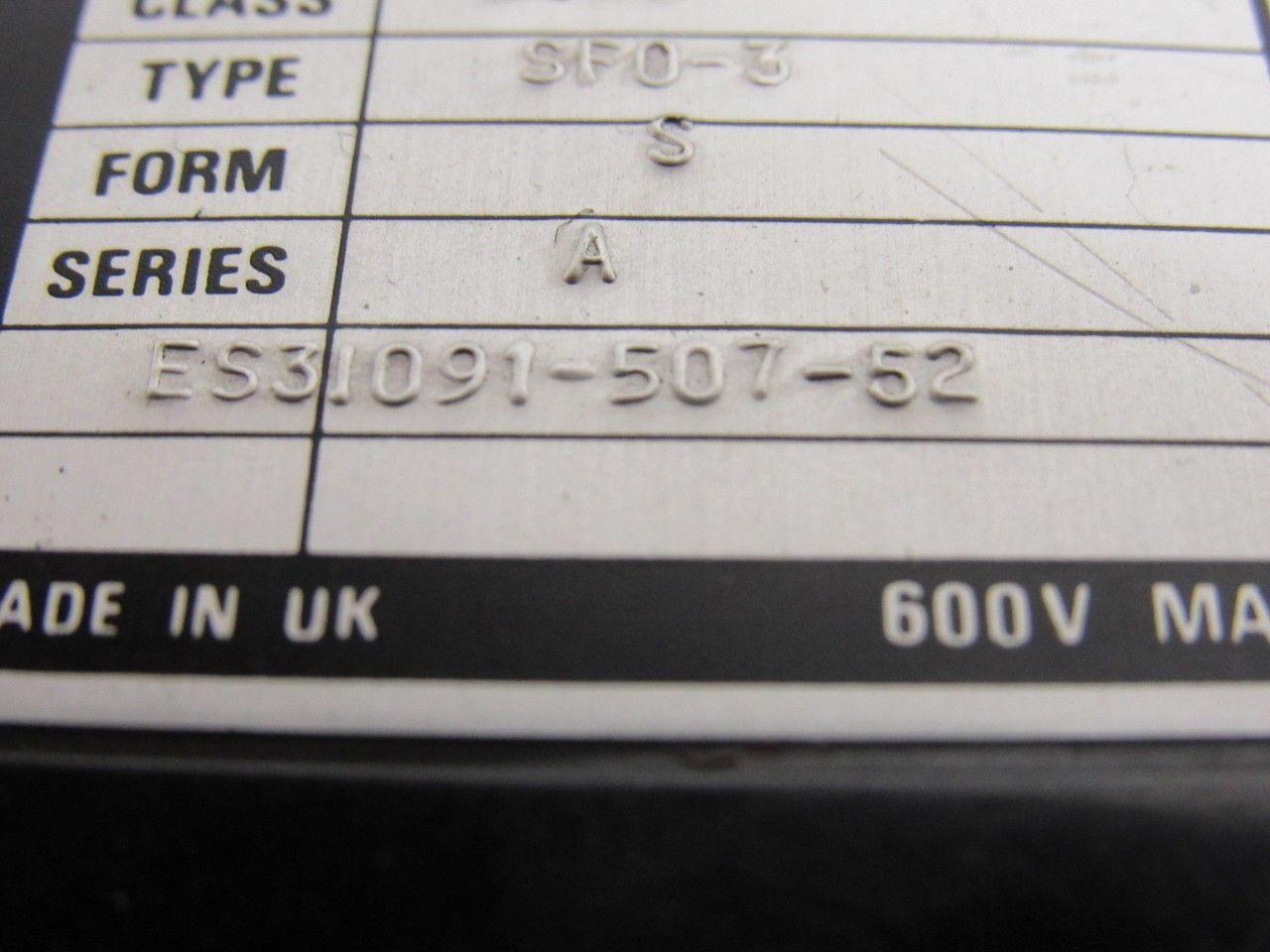 square d ES31091-507-52 Reversing Starter Size 4 100Hp 120V Coil