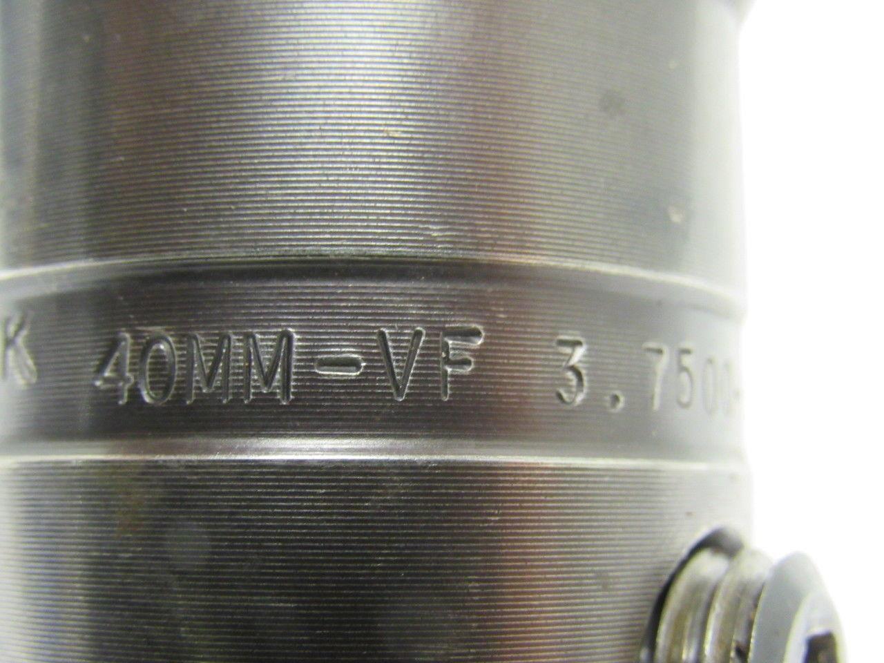 Sandvik Coromant CAT 40 Weldon Style End Mill Tool Holder 3-3/4" Proj. 5/8" Bore
