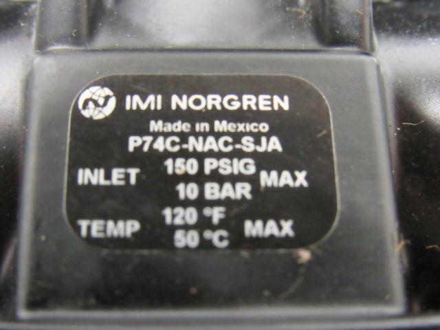 Norgren P74C-NAC-SJA Pneumatic Solenoid Valve 150PSIG 120V