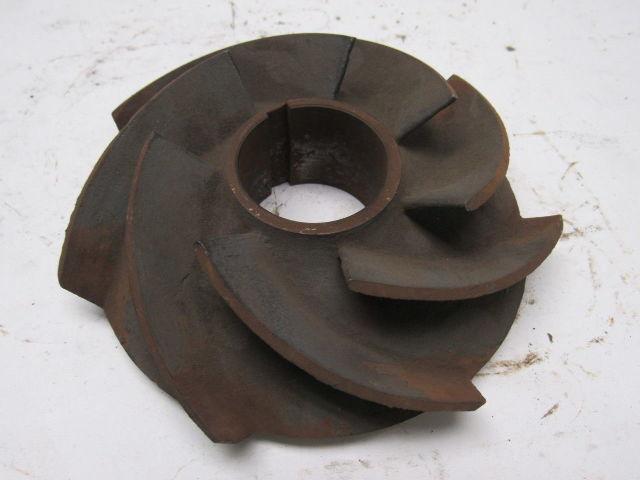46990 5-1/2" OD Steel Pump Impeller 7 Vane 1-1/2" ID Bore