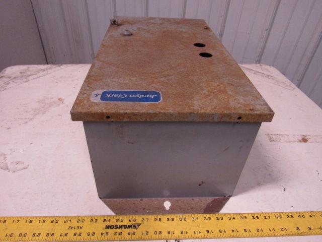 Joslyn Clark T13U034-76 Size 4 Motor Starter W/Enclosure & Transformer 100Hp