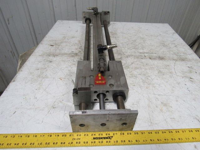 PHD SLD76X700 Pneumatic B15 Linear Slide & Cylinder Lot/1