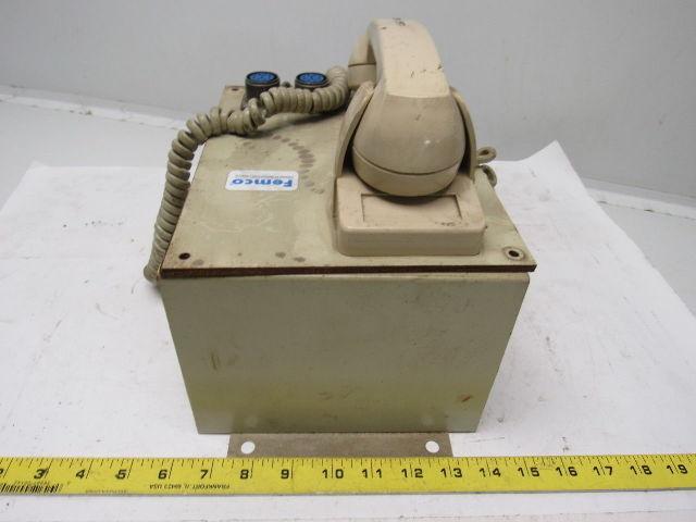 Femco 1883460-801 Telephone Single Party System Hand Set W/Enclosure