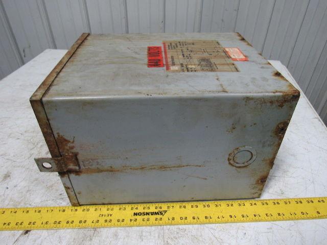 Cutler Hammer S48G11S10N 10KVA Transformer 480 Primary 120/240 Secondary 1Ph