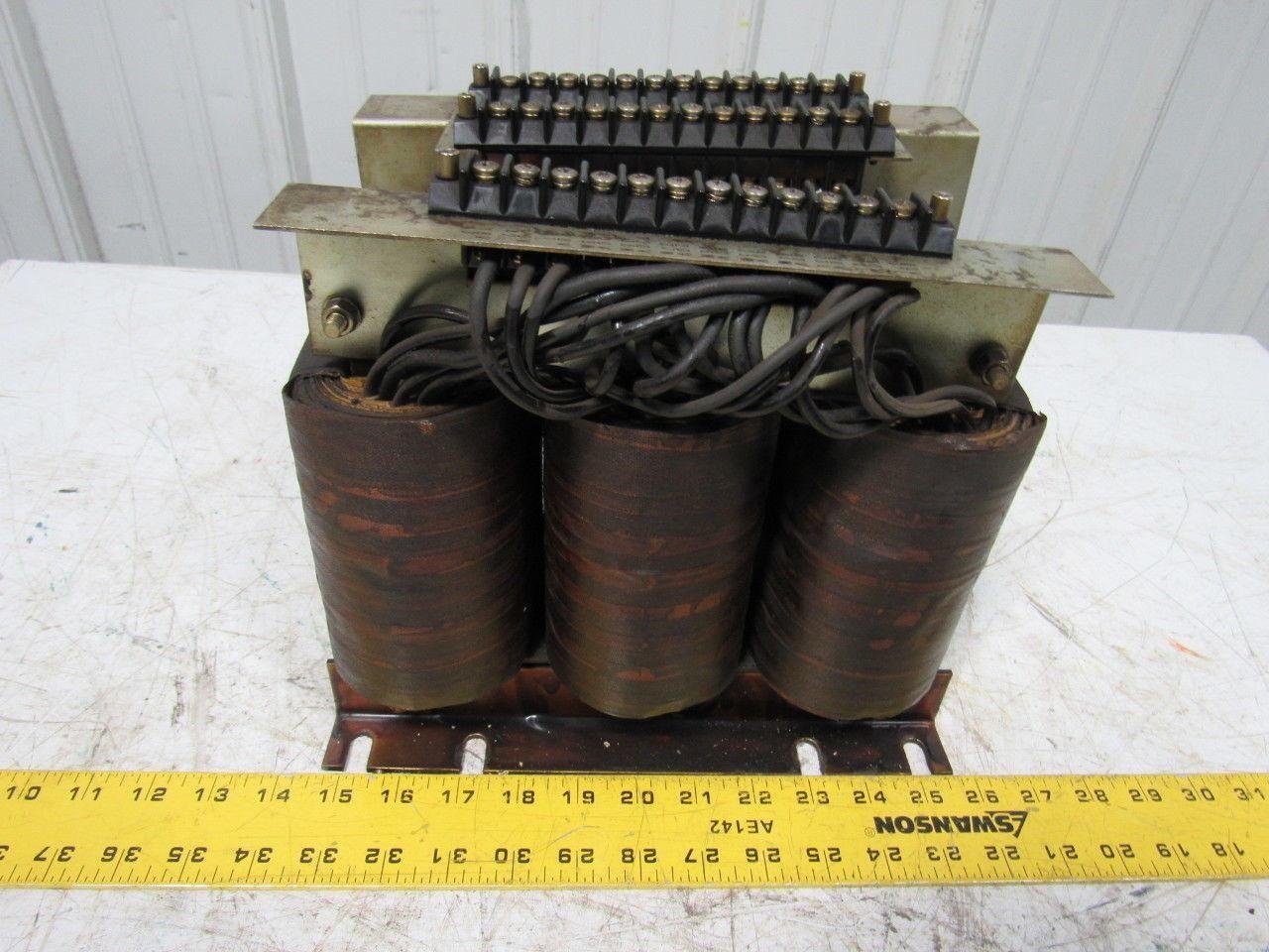 Eastern Co. A80L-0001-0084 5KVA Transformer Pri 190-230/275V Sec.18-60-90-120V