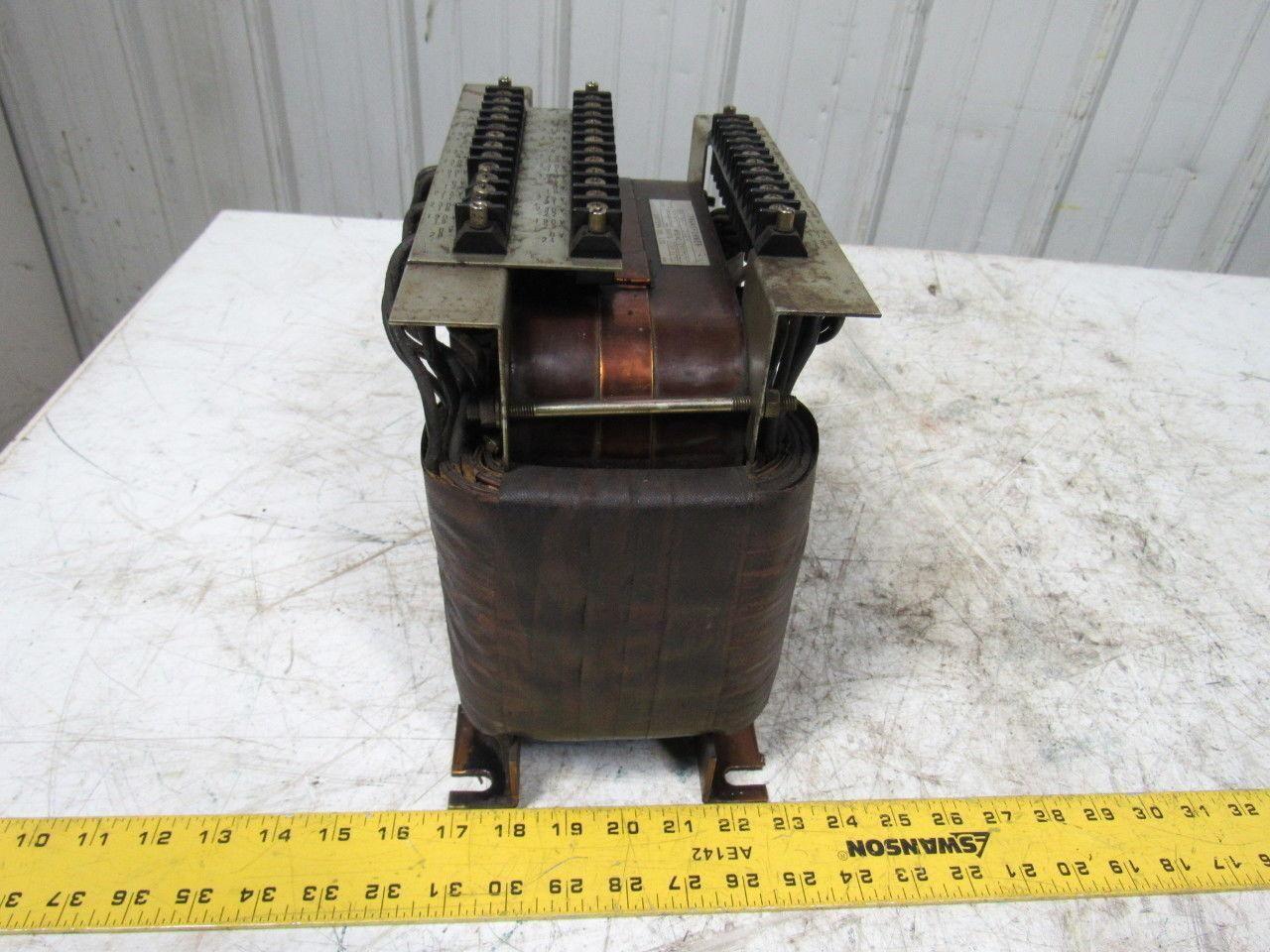 Eastern Co. A80L-0001-0084 5KVA Transformer Pri 190-230/275V Sec.18-60-90-120V