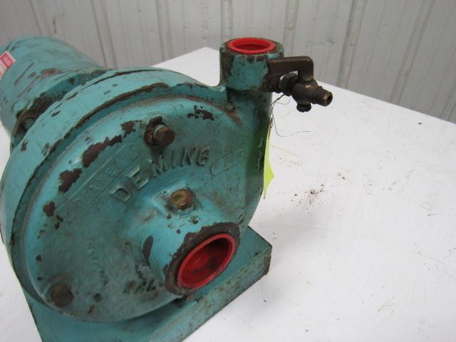 Crane Deming 4358 Centrifugal Pump 1.5"x 1"NPT 1/2Hp 230/460V 3PH K48CY Motor
