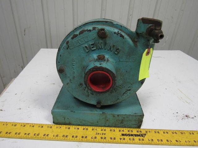 Crane Deming 4358 Centrifugal Pump 1.5"x 1"NPT 1/2Hp 230/460V 3PH K48CY Motor