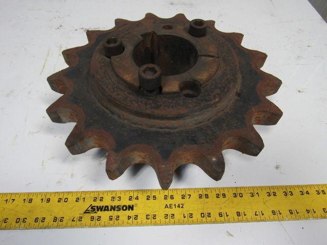 Martin 14 Tooth #200 Roller Chain Sprocket W/4545 3-7/8" Bore Bushing