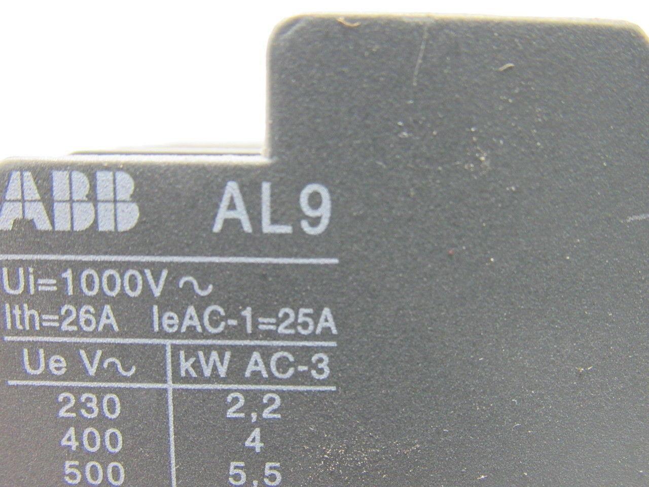 ABB AL9-30-01 24VDC Contactor 690V AC