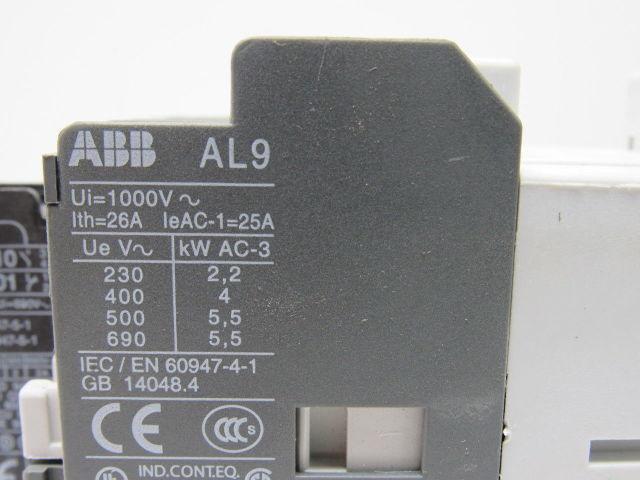 ABB AL9-30-01 24VDC Contactor 690V AC