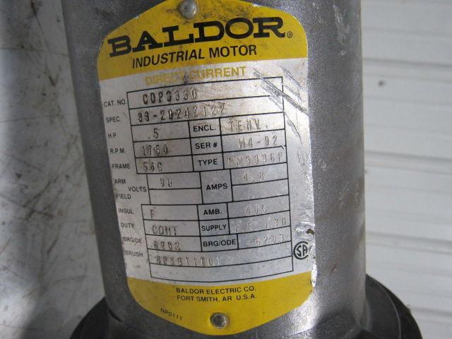 Grant Size 200 Style STF 40:1 Speed Reducer Worm Gear 1/2Hp 90VDC