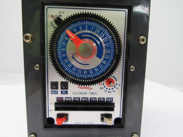 Sunao Type-100PC Calendar Timer W/Enclosure 100V