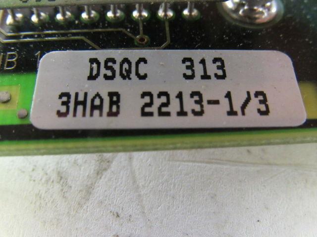 ABB DSQC 313 3HB 2213-1/3 Industrial Robot Serial Measurement CU Board 6 Axis